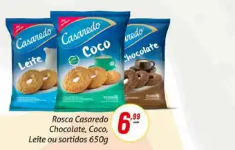 Rede Aliança Rosca Casaredo Chocolate Coco Leite Ou Sortidos oferta