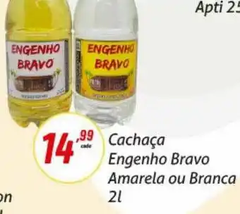 Cachaça Engenho Bravo Amarela Ou Branca