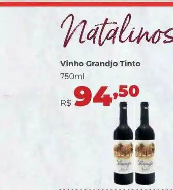 Villarreal Supermercados Vinho Grandjo Tinto oferta