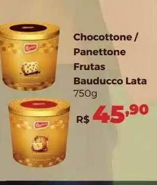 Villarreal Supermercados Chocottone Panettone Frutas Bauducco oferta