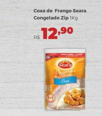 Villarreal Supermercados Coxa De Frango Seara Congelado Zip oferta