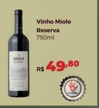 Villarreal Supermercados Vinho Miolo Reserva oferta