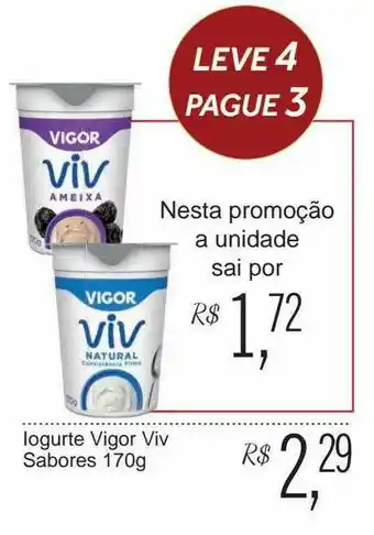 Iogurte Vigor Viv Sabores Leve 4 Pague 3