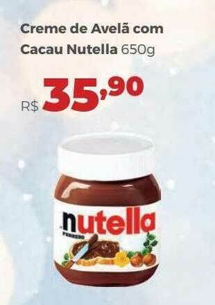 Villarreal Supermercados Creme De Avelã Com Cacau Nutella oferta
