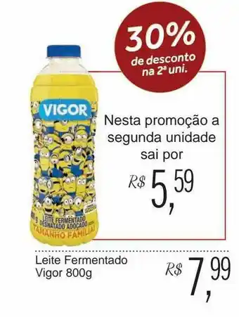 Festval Leite Fermentado Vigor 30% De Desconto Na 2a Uni. oferta