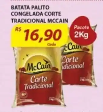 Assaí Atacadista Batata palito Congelada Corte Tradicional McCain 2kg oferta