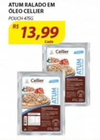 Assaí Atacadista Atum Ralado em Oleo Cellier 475g oferta