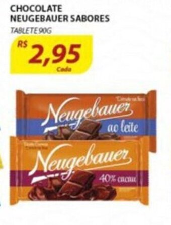 Assaí Atacadista Chocolate Neugebauer Sabores 90g oferta
