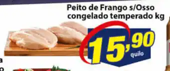 Vencedor Atacadista Peito de Frango s/osso congelado temperado 1kg oferta