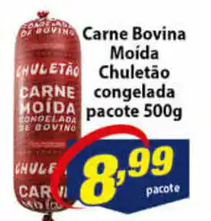 Vencedor Atacadista Carne Bovina Moida Chuletao Congelada 500g oferta