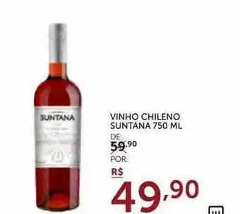 Super Nosso Vinho Chileno Suntana oferta