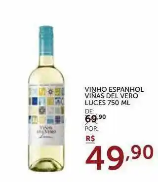 Super Nosso Vinho Espanhol Viñas Del Vero Luces oferta