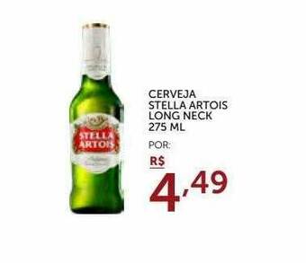 Super Nosso Cerveja Stella Artois Long Neck oferta