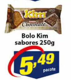 Vencedor Atacadista Bolo Kim Sabores 250g oferta
