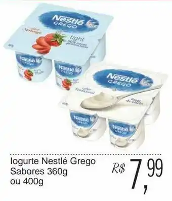 Festval Iogurte Nestlé Grego Sabores oferta