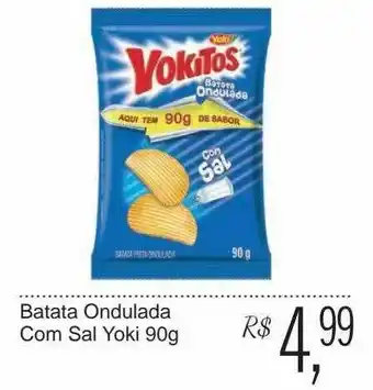 Batata Ondulada Com Sal Yoki