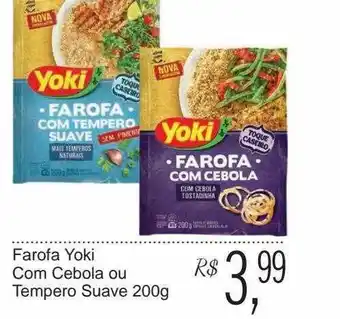 Farofa Yoki Com Cebola Ou Tempero Suave