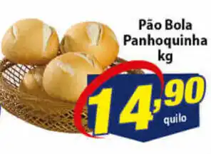 Vencedor Atacadista Pao Bola Panhoquinha 1kg oferta