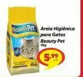 Areia para gato beauty pet