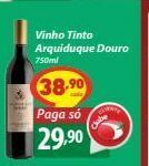 D'avó Supermercado Vinho tinto arquiduque douro oferta