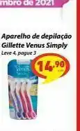 Máquina de barbear venus