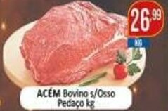 Dovale Acem Bovino s/ Osso Pedaco 1kg oferta
