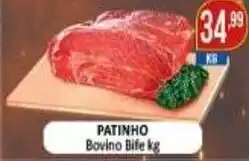 Dovale Patinho Bovino Bife 1kg oferta