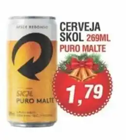 Supermercados Rena Cerveja Skol 269ml Puro Malte oferta