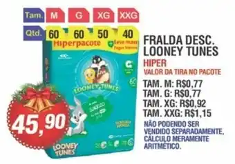 Fralda Desc. Looney Tunes