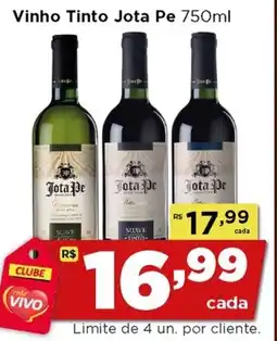 Rede Vivo Vinho Tinto Jota Pe oferta