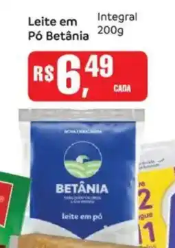 Supermercados Mateus Leite em Pó Betânia Integral oferta
