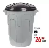Muffato Mb - lixeira oferta