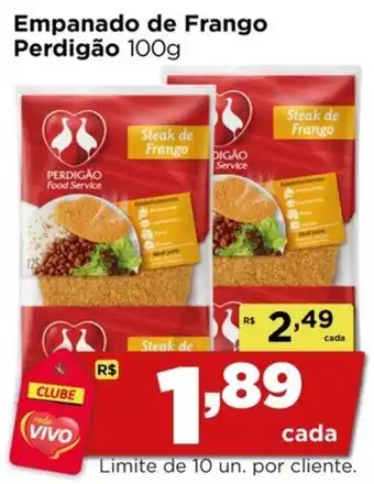 Rede Vivo Empanado de Frango Perdigão oferta