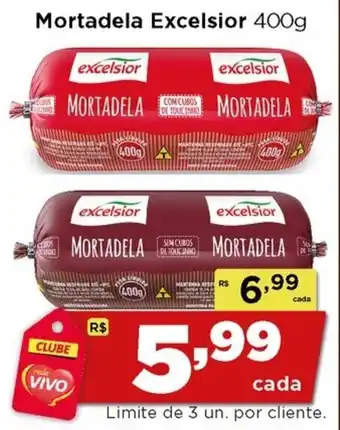 Rede Vivo Mortadela Excelsior oferta