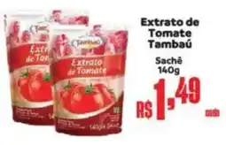 Supermercados Mateus Extrato de Tomate Tambau oferta