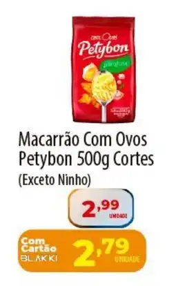Akki Atacadista Macarrão Com Ovos Petybon Cortes oferta