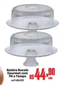 Supermercados Mateus Boleira Ruvolo Gourmet com Pé e Tampa oferta