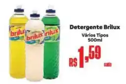 Supermercados Mateus Detergente Brilux Vários Tipos oferta