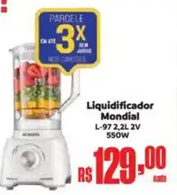 Supermercados Mateus Liquidificador Mondial oferta