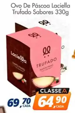 Delta Supermercados Ovo De Páscoa Laciella Trufado Sabores oferta