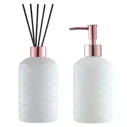 Benoit Kit Saboneteira e Difusor UZ UZ7032-BR 450ml oferta