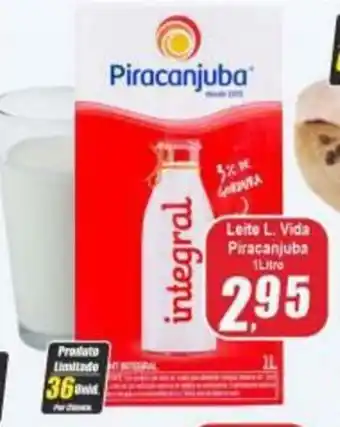 Leite L. Vida Piracanjuba 1L
