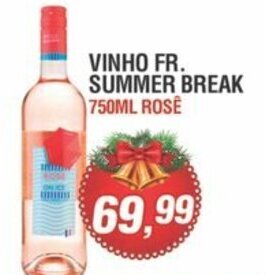 Supermercados Rena Vinho Fr. Summer Break 750ml Rose oferta