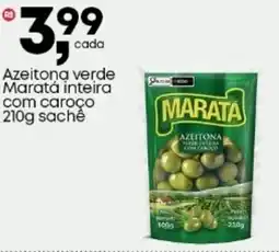 Frangolândia Azeitona verde Maratá inteira com caroço oferta