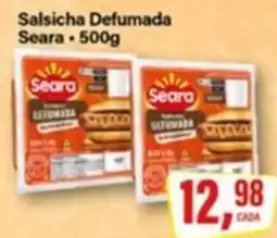 Rede Supermarket Salsicha Defumada Seara oferta