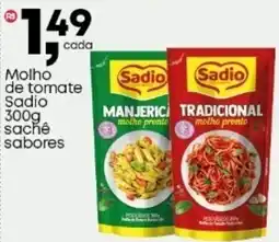 Frangolândia Molho de tomate Sadio , sachê sabores oferta