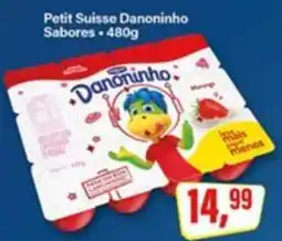 Rede Supermarket Petit Suisse Danoninho Sabores. oferta