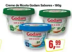 Rede Supermarket Creme de Ricota Godam Sabores oferta