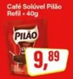 Rede Supermarket Café Solúvel Pilão Refil oferta