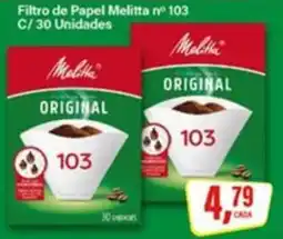 Rede Supermarket Filtro de Papel Melitta nº 103 oferta